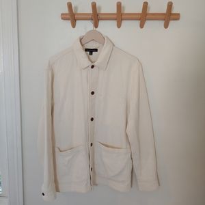Banana republic ecru medium jacket coat